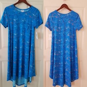 LuLaRoe Carly Dress Americans USA Size S